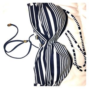 Victorias Secret push up strapless bikini top 32B